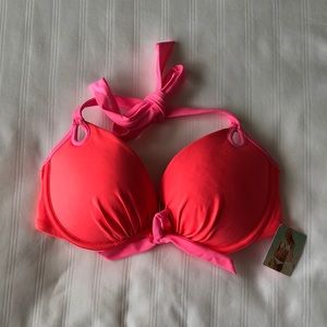 NWT Victoria’s Secret Push Up Swim Bikini Top